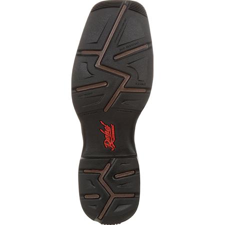 Durango Rebel Steel Toe Pull-on Western Boot, 9M DDB0134